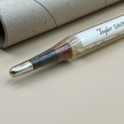 Vintage Taylor Dairy Thermometer W  Tube Case     Glass Milk Temp Gauge