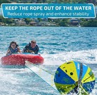 Swonder Boat Tubes Towable Ball  Larger Towable Tube Floater  55nx37in  W  Rope