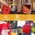 6 Replacement Gas Can Spout Nozzle Vent Kit For Plastic Gas Cans Old Style Cap