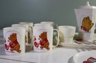 Winnie The Pooh Vintage Sear s Child s Disney Plastic Tea Set