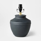 Ceramic Lamp Base Black - Threshold Designed With Studio Mcgee