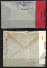 Palestine 1940s Two War Time Censored Covers From Haifa   Jerusalem High Values