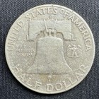 1949-d Franklin Half Dollar  90  Silver  F   145