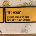 New Vintage Holly Hobbie Gift Wrapping Paper 2 Sheets   American Greetings