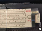 Antique Keuffel   Esser Co Slide Ruler Woriginal Case And Box   68 1565 Gp-12 