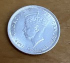 1942 C Newfoundland 10 Cent  925 Silver Coin Bu - King George Vi