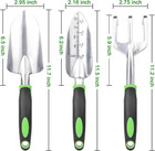 Garden Tools Set  3 Pack Heavy Duty Gardening Tools Set Include Garden Shovel  T