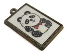 Panda Bow Tie Pendant Vintage Beautiful Design