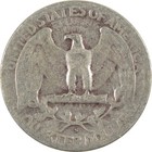 1947 S Washington Silver Quarter Circulated 25c Coin Collectible