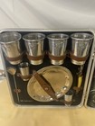 Vintage Trav L Bar By Everwear Complete Mid Century Portable Bar Set 