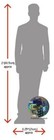 Harry Styles  colourful  Mini Size Cutout