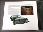 1973 Pontiac Catalina Original Car Dealer Sales Brochure Folder