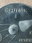 Sputnik 1 Medallion Coin First Official Satellite Russian Space Program
