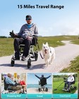 Lightweight Electric Wheelchair  Electric Wheelchairs For Adults Foldable  Black