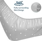 Soft Crib Fitted Sheets 4 Pack For Standard Crib   Toddler Bed Mattress 52 x28 