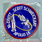 Official Nasa Emblems Patch Space Missions Apollo Ix 9 Lunar Module Schweickart
