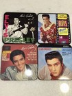 Elvis Presley Coasters With Metal Stand 4 Record Albums
