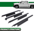 Trail Armor Rocker Panel Compatible With Chevy Silverado 1500 Crew Cab 2014-2018