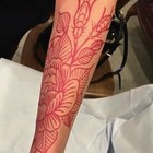 S8 Red Tattoo Stencil Paper