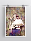 Phil Collins Of Genesis 12x18in Poster  Phil Collins Genesis Print Free Shipping