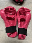 Tiger Claw Lightning Pink Karate Taekwondo Sparring Gear Set - Kids Small Ch