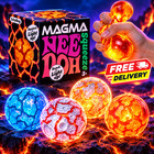 Needoh Glitter Magma Ball Stress Relief Squishy Crunch Sensory Fidget Toy Gift