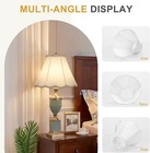 Lace White Lampshade  Bell Shade Set Of 2 For Table And Floor Lamps
