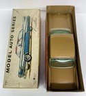Vintage 1959 Bandai Japan Cadillac Sedan Deville Friction Tin Car  721 With Box