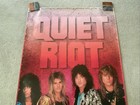Quiet Riot 1986 Large Vintage Original Poster   1984 Rudy Sarzo Washburn Promo