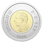 Canada 2026   2 50th Anniversary Of The Cn Tower  Coloured Coin From Roll  Bu