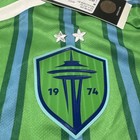 Adidas Seattle Sounders Mls Soccer Home Jersey 24 25  men   s Medium  Authentic