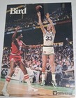 Vtg Larry Bird Boston Celtics 1980s Converse Poster Dr J  16 5 X 22 5 Sweet 
