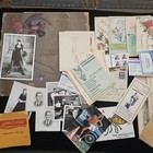 Huge Antique-vintage Ephemera Lot - Postcards  Ads  Photographs 1890s-1990s