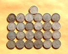 Lot Of 25 Canada Silver Dimes   George   Elizabeth   Approx  1 5 Troy Oz Silver