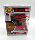 Jessie T Usher Signed A-train Funko Pop  1406 The Boys Autograph - Coa   Pic