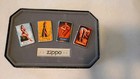 Zippo Pinup Girls  Collectible Lighter Set W  Tins And Calendar 1996
