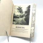 Vintage Bermuda Travel Guide Map Booklet Tourism Pamphlet Mid-century Fish Art