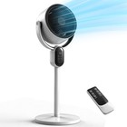 33  Pedestal Air Circulator  Oscillation Fan  2-in-1 Table   Floor Fan W remote