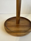 Wooden Paper Towel Holder Brownhearth   Hand  With Magnolia  Acaciawood