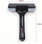 4-inch Rubber Brayer Roller For Printmaking  Great Gluing 1pcs  Black