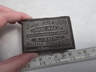 Vtg Letterpress Printing Block The Salem Ohio Publishing Co Printer Advertising