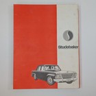 Studebaker Body Parts Catalog  1959 To 1964  Reprint Small World Press
