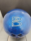 Brunswick Axis 15 Lbs 12 Oz Bowling Ball  Sapphire Blue With Black  Single Drill