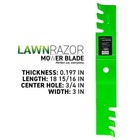 Lawnrazor Blade For Cub Cadet Troy Bilt Mustang Xp 54 02005018-x Toothed 3 Pack