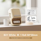 Niimbot B21 Label Maker Machine With Tapes Portable Bluetooth Thermal Printer