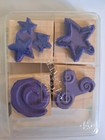 Stampin  Up  Stars   Swirls Stamp Set Retired -mint  Vintage Backgrounds Fun