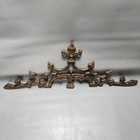 Antique Cast Iron Door Gate Fence Topper Pediment Valance 29 X 11