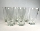 Set Of 6 Conrail Highball Collins Glasses Rare 1970s 6 25    Tall Frosted Logo