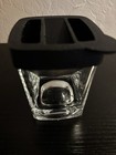 Alfa Romeo Whiskey Wedge Ice Form And 9 Oz Square Old-fasioned Glass 
