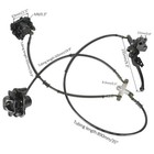 Go Kart Steering   Hydraulic Brake Kit   10 6  Wheel  Rack   Pinion  4-lug Hubs